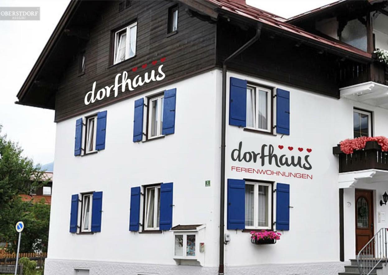 Ferienwohnungen Dorfhaus Oberstdorf Exterior foto